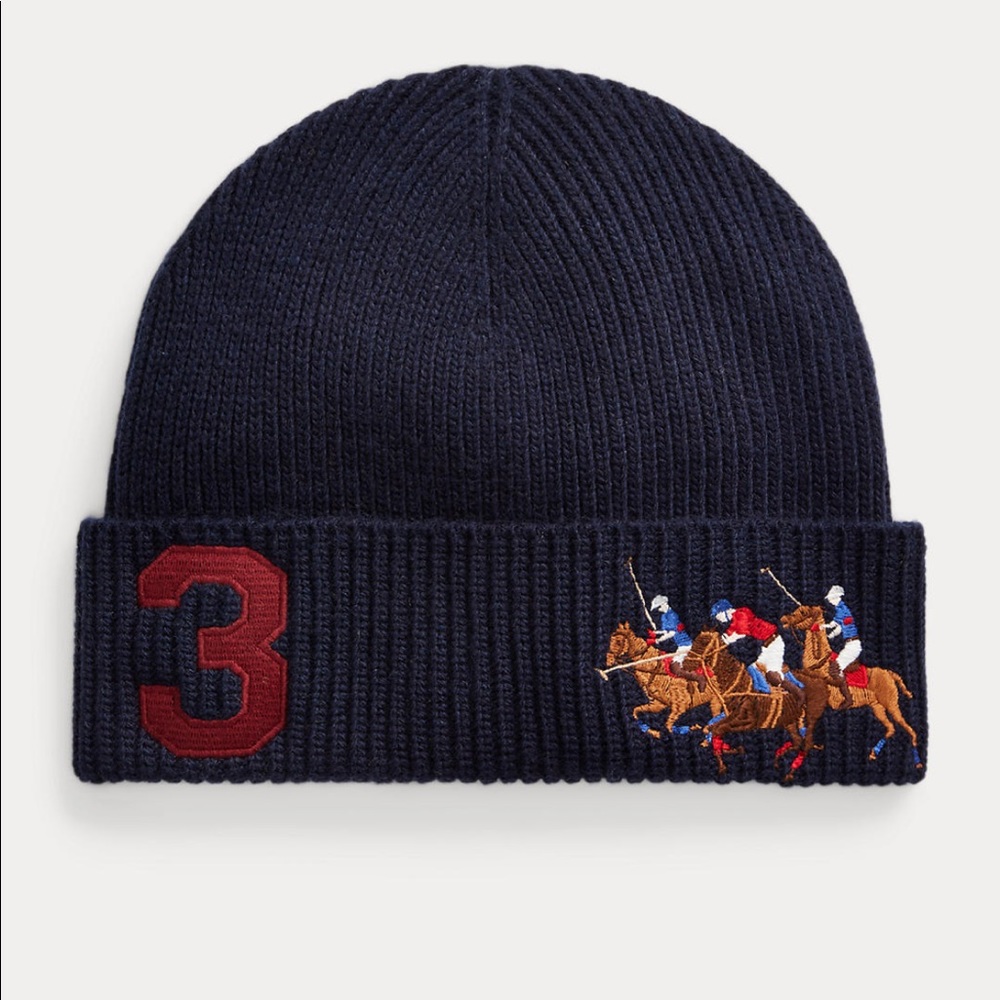 Polo Ralph Lauren Triple Pony Beanie